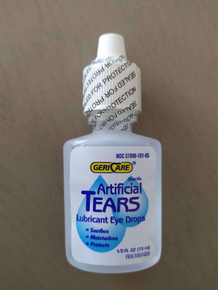 Капли для глаз Artificial Tears, 15мл США.
