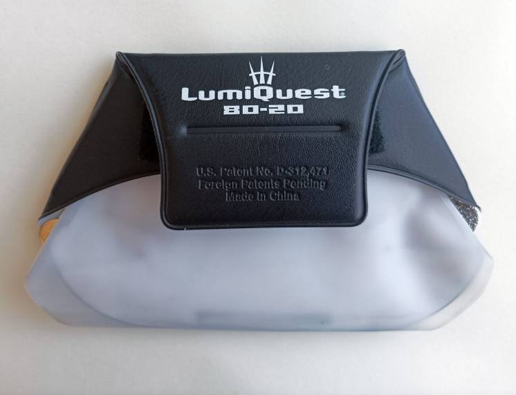 Рассеиватель вспышки LumiQuest 80-20 (LQ-102) + вкладыши