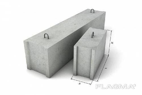 Блоки фундаменті добірні М100 і М200