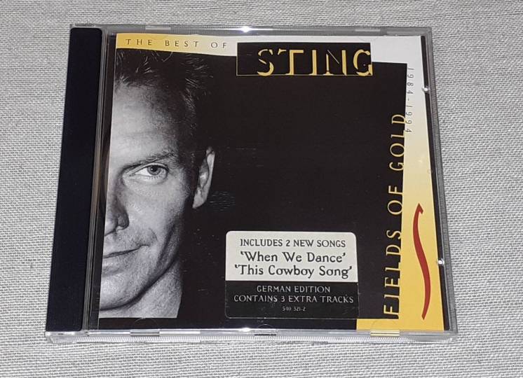 Фирменный Sting — Fields Of Gold The Best Of Sting 1984 — 1994