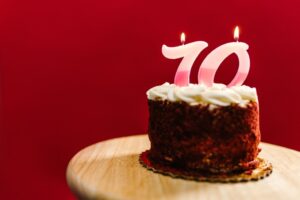 Привітання з 70-річчям жінці: красиві тексти у прозі, віршах, тости та СМС